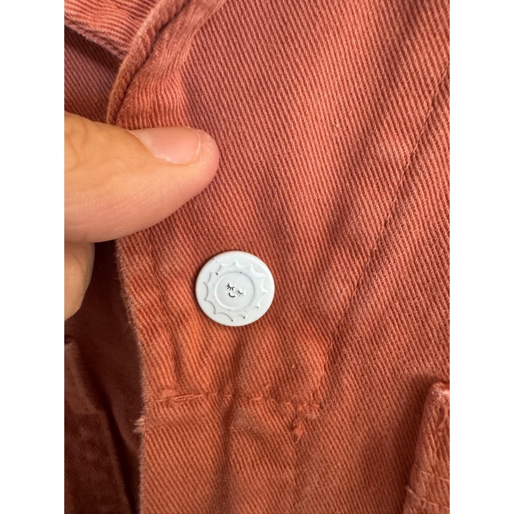 Big Bud Press burnt terracotta short sleeve jumpsuit size xs - Picture 3 of 7